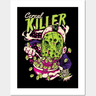 Funny Cereal Killer Posters and Art